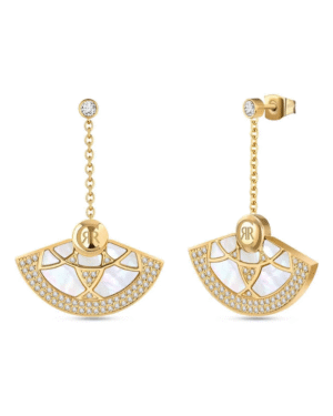 Σκουλαρίκια CERRUTI Bluebell 2.0 από ανοξείδωτο ατσάλι