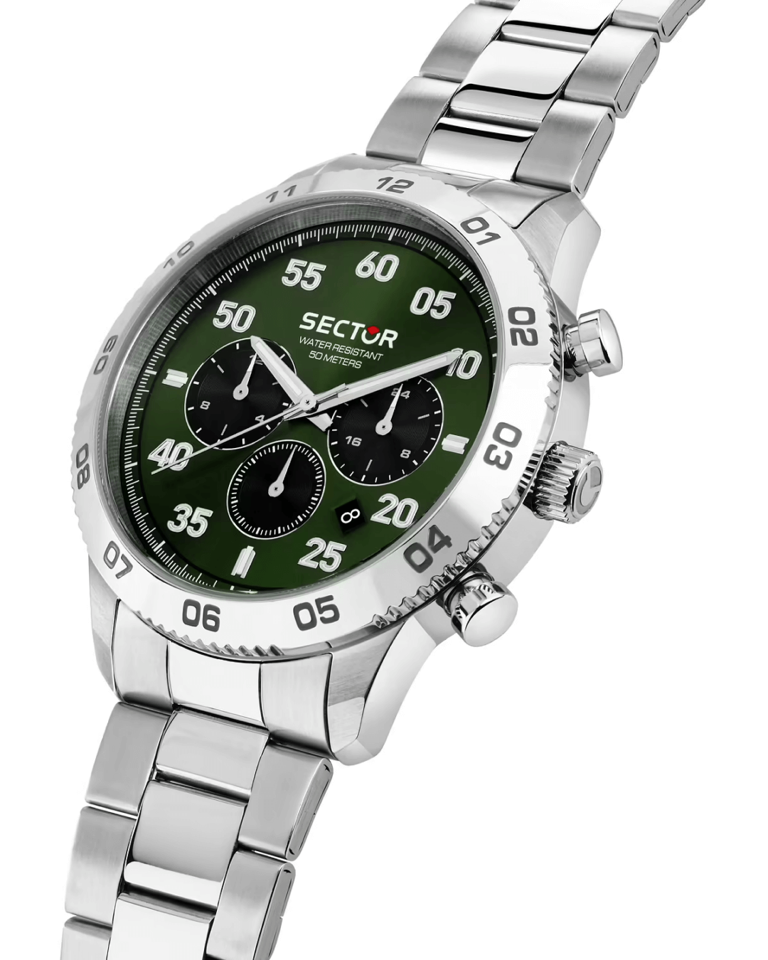 Ρολόι SECTOR 270 Chronograph Silver Stainless Steel Bracelet