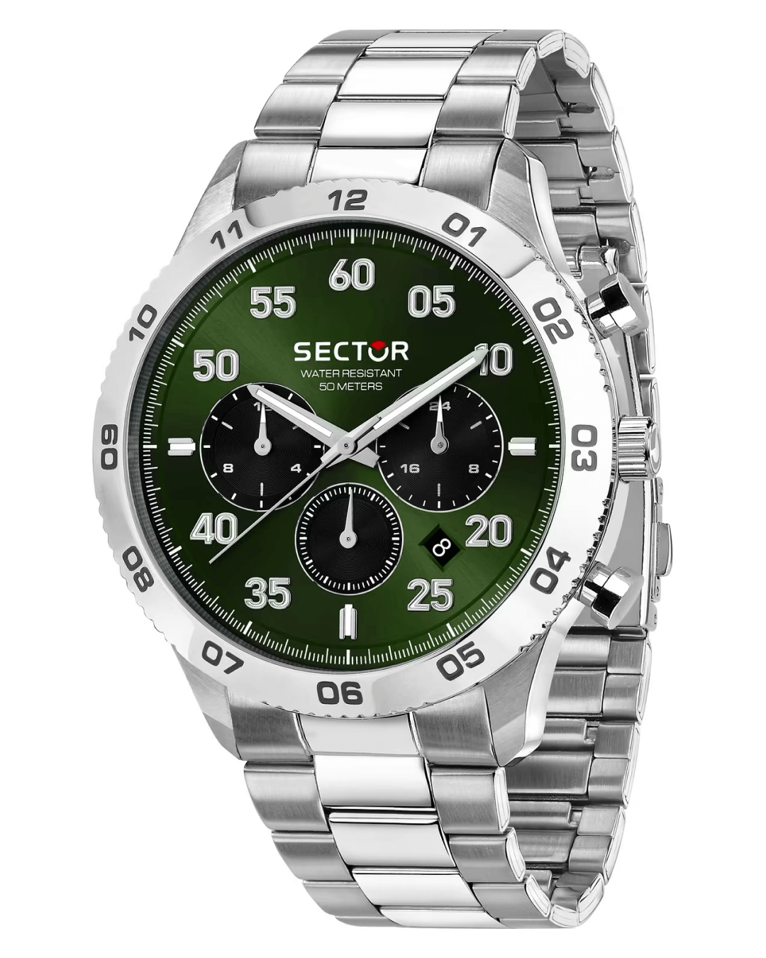 Ρολόι SECTOR 270 Chronograph Silver Stainless Steel Bracelet