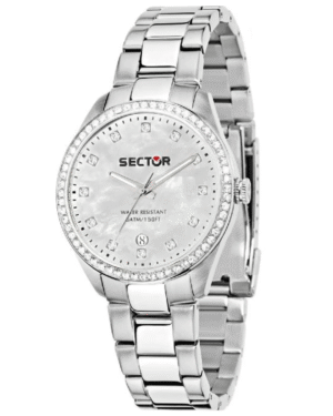 Ρολόι SECTOR 120 Crystals Silver Stainless Steel Bracelet