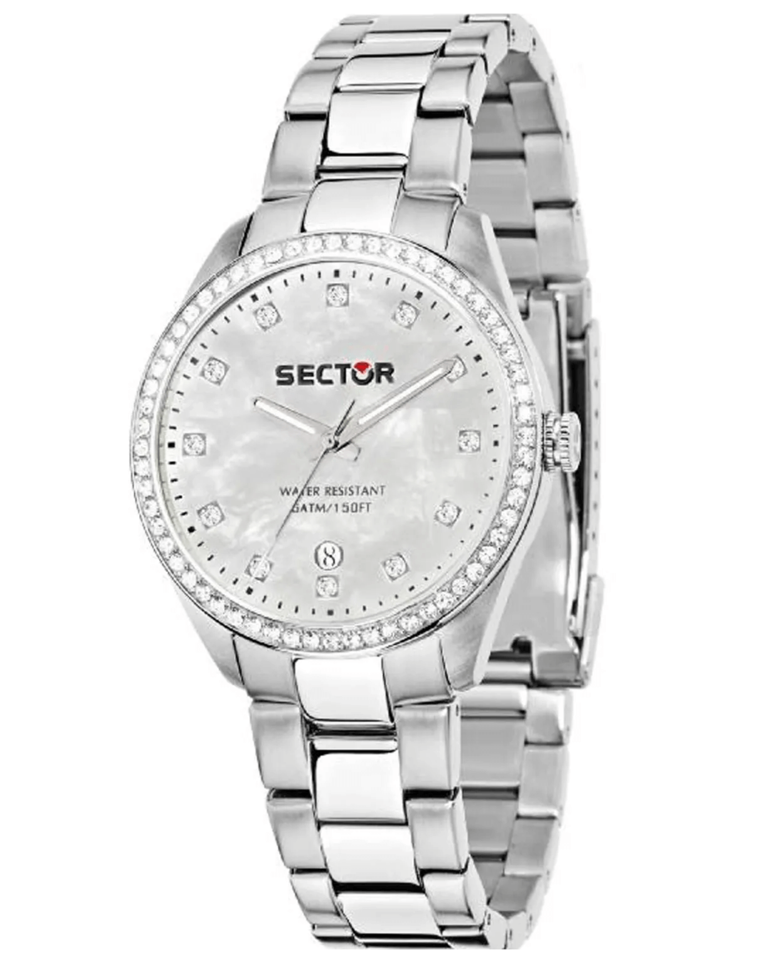 Ρολόι SECTOR 120 Crystals Silver Stainless Steel Bracelet
