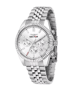 Ρολόι SECTOR 240 Chronograph Silver Stainless Steel Bracelet