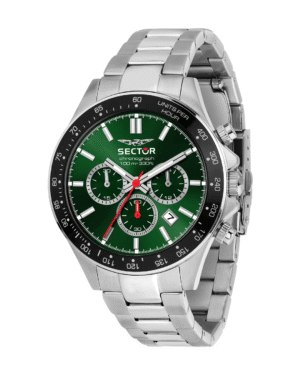 Ρολόι SECTOR 230 Chronograph Silver Stainless Steel Bracelet