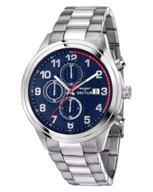 Ρολόι SECTOR 670 Chronograph Silver Metallic Bracelet
