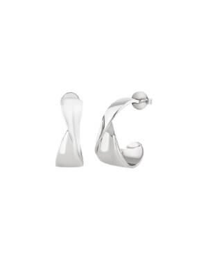 Σκουλαρίκια Retwist Breil από ανοξείδωτο ατσάλι