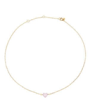 Κολιέ BREIL Candy από ανοξείδωτο ατσάλι με νεφρίτη